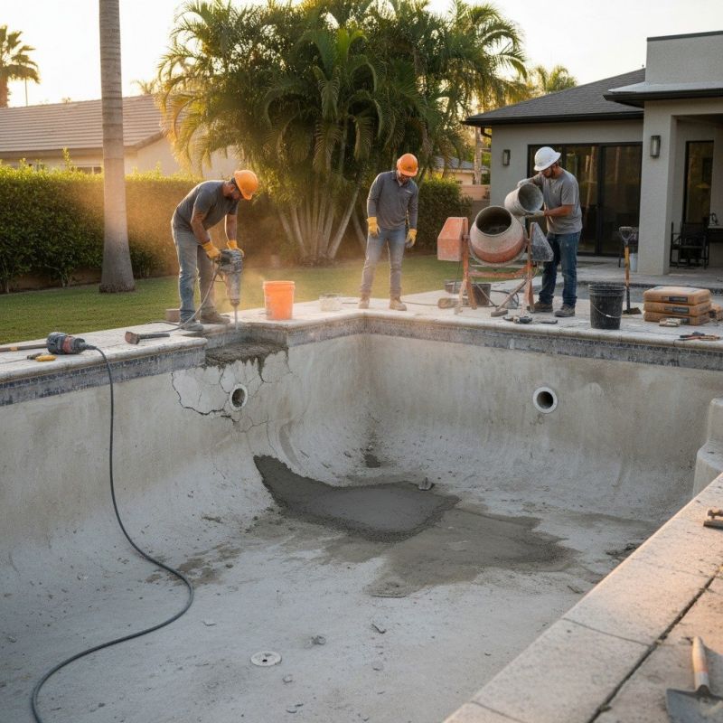 Concrete Pool Repair